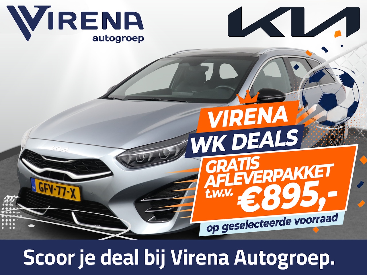 Kia Cee'd Sportswagon - Ceed 1.5 T-GDi GT-Line Apple Carplay/Android Auto - Cruise Control - Dodehoekdetectie - Pa - AutoWereld.nl