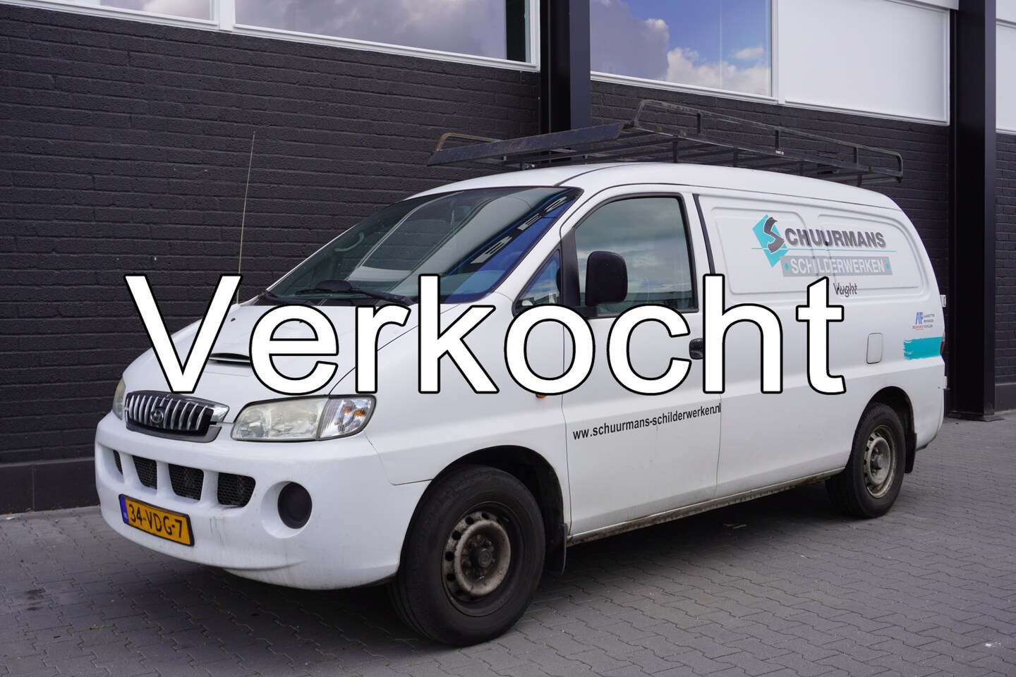 Hyundai H 200 - 2.5 TCI 100PK L2 - Imperiaal - Trekhaak - Radio - € 1.500,- Excl. - AutoWereld.nl