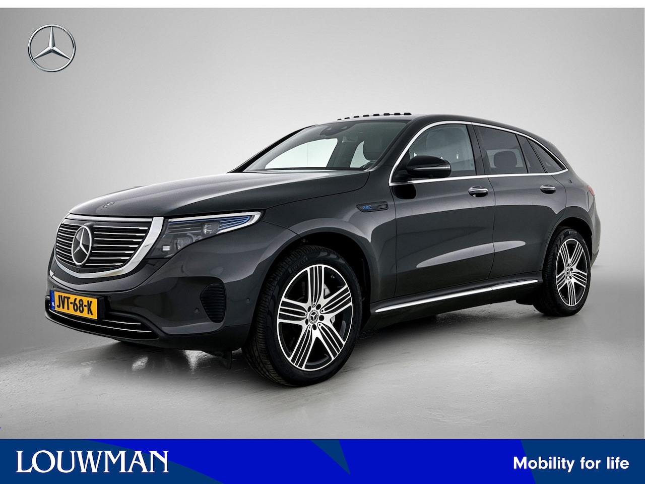 Mercedes-Benz EQC - 400 4-MATIC Business Solution 80 kWh | Schuifdak | Burmester® | Distronic |  360° Camera | - AutoWereld.nl