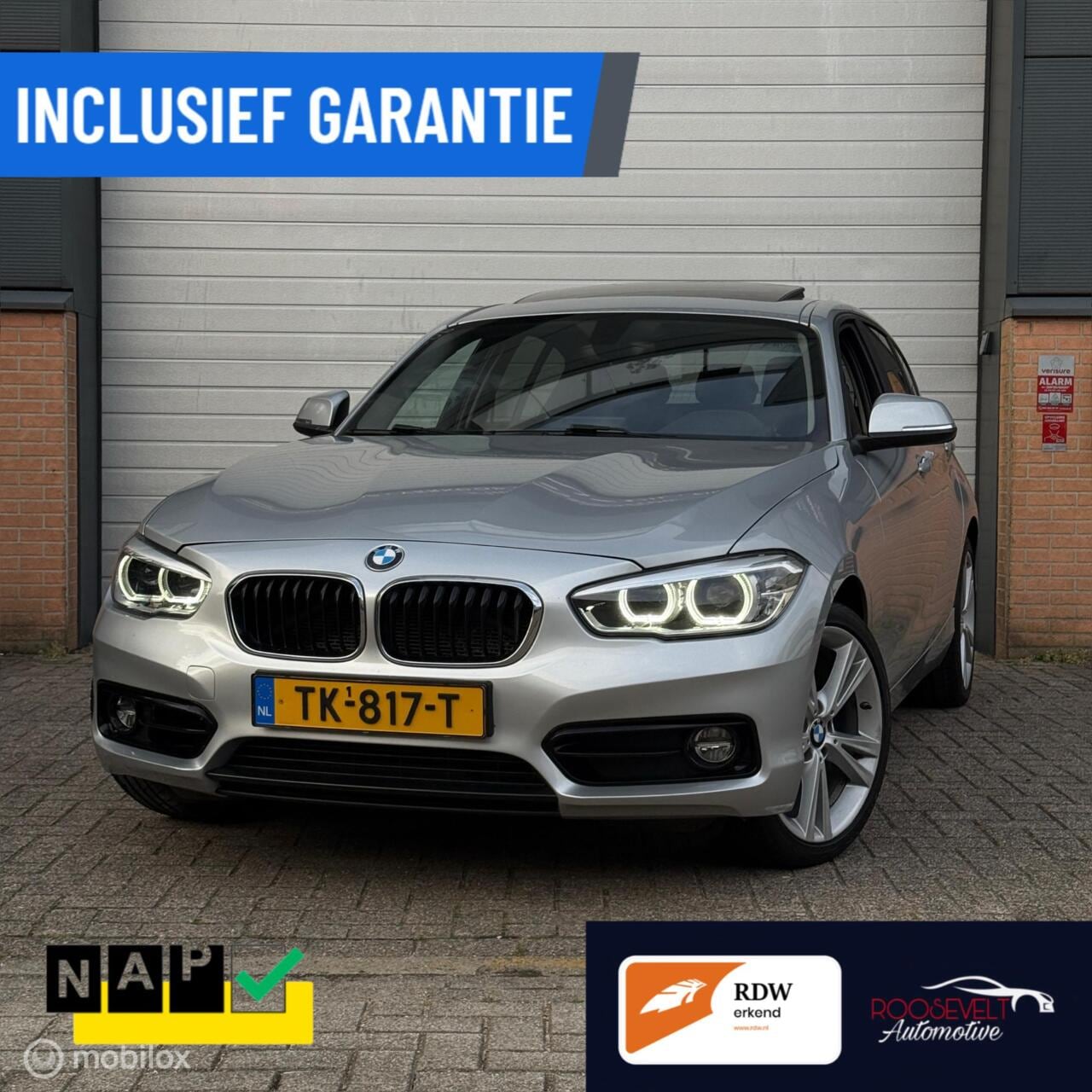 BMW 1-serie - 118i LCi2 Sport Line /AUTOMAAT/OPENDAK/NBT EVO - AutoWereld.nl