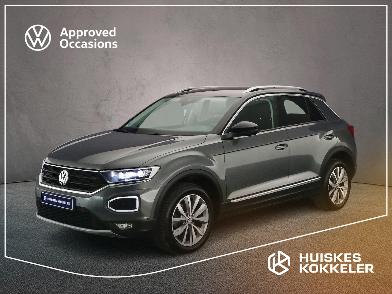 Volkswagen T-Roc - Style 1.5 TSI 150pk DSG Automaat Adaptive cruise control, Navigatie, Achteruitrijcamera, L - AutoWereld.nl