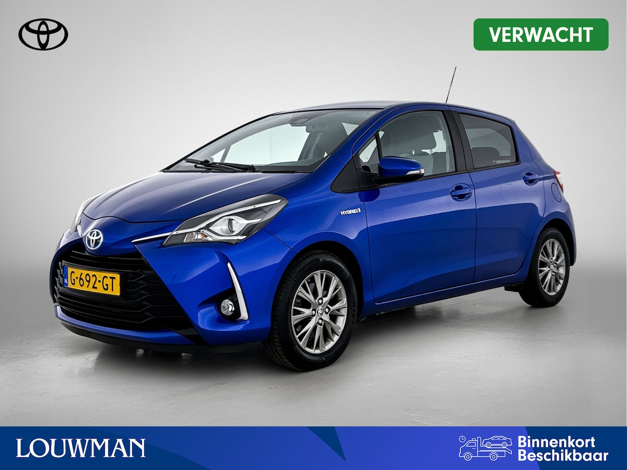 Toyota Yaris - 1.5 Hybrid Dynamic | Dealer onderhouden | Navigatie | DAB | Cruise Control | Climate contr - AutoWereld.nl