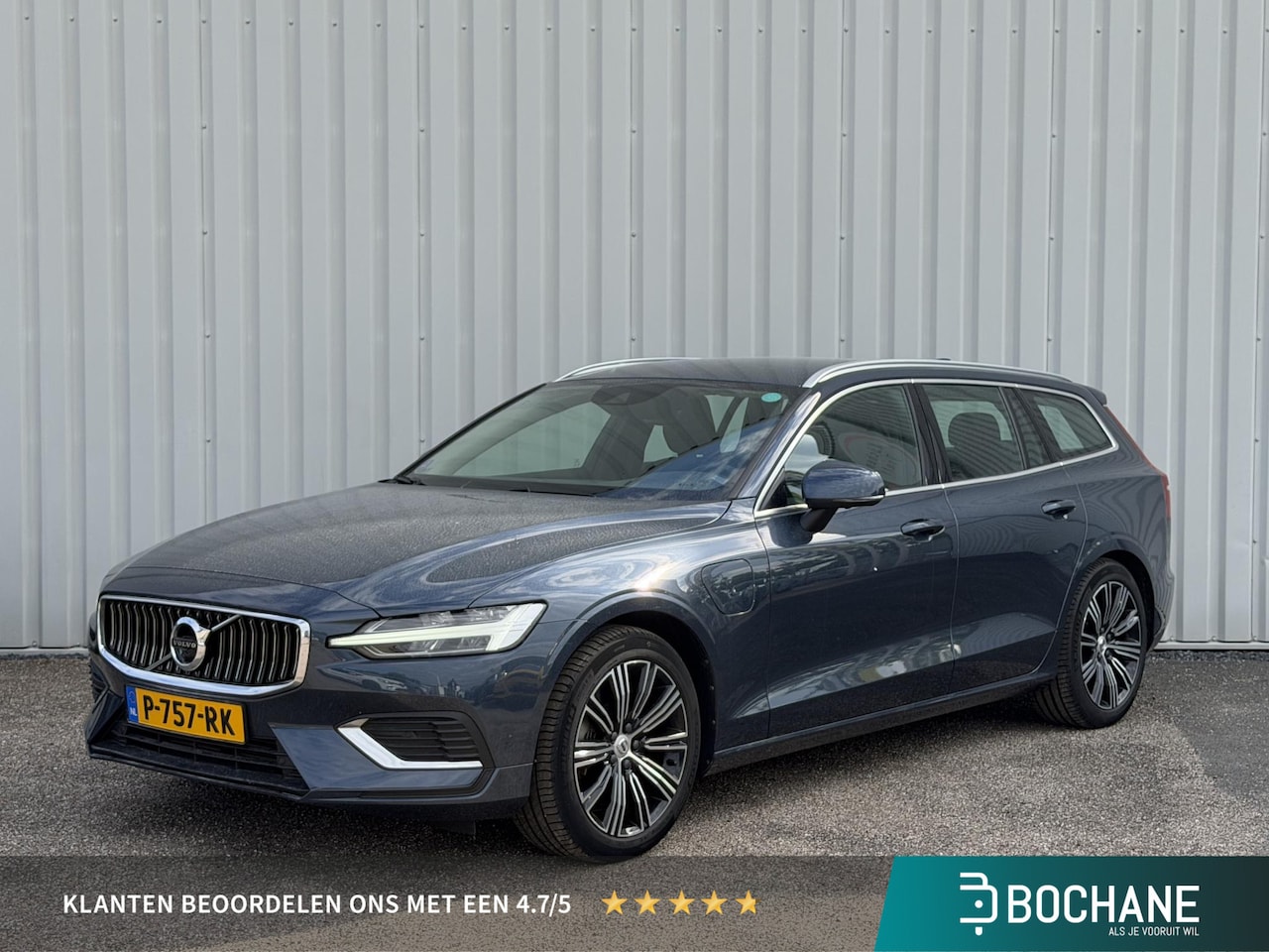 Volvo V60 - 2.0 T6 Plug-in hybrid AWD Core Bright | 98,0% SOH | 360° camera | Lederen bekleding | Appl - AutoWereld.nl