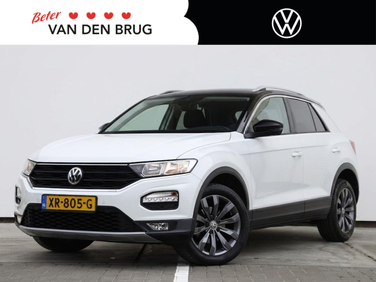 Volkswagen T-Roc - 1.0 TSI Style 116PK | Climatronic | Spiegelpakket | App connect | Cruise control - AutoWereld.nl