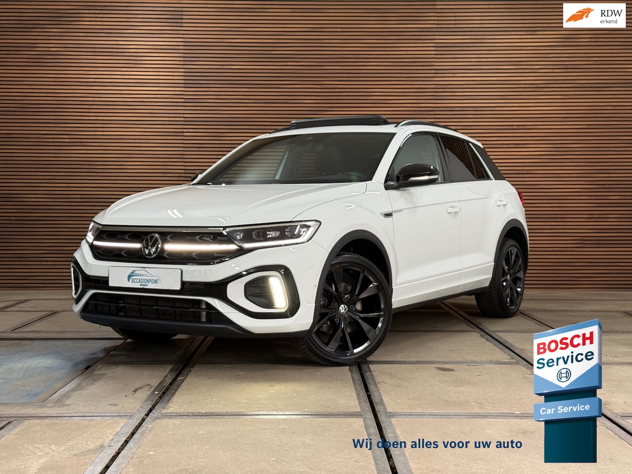 Volkswagen T-Roc - 1.5 TSI R-Line DSG | Pano | Massage stoel bestuurder | IQ.Light | ACC | Camera | 19 Inch M - AutoWereld.nl