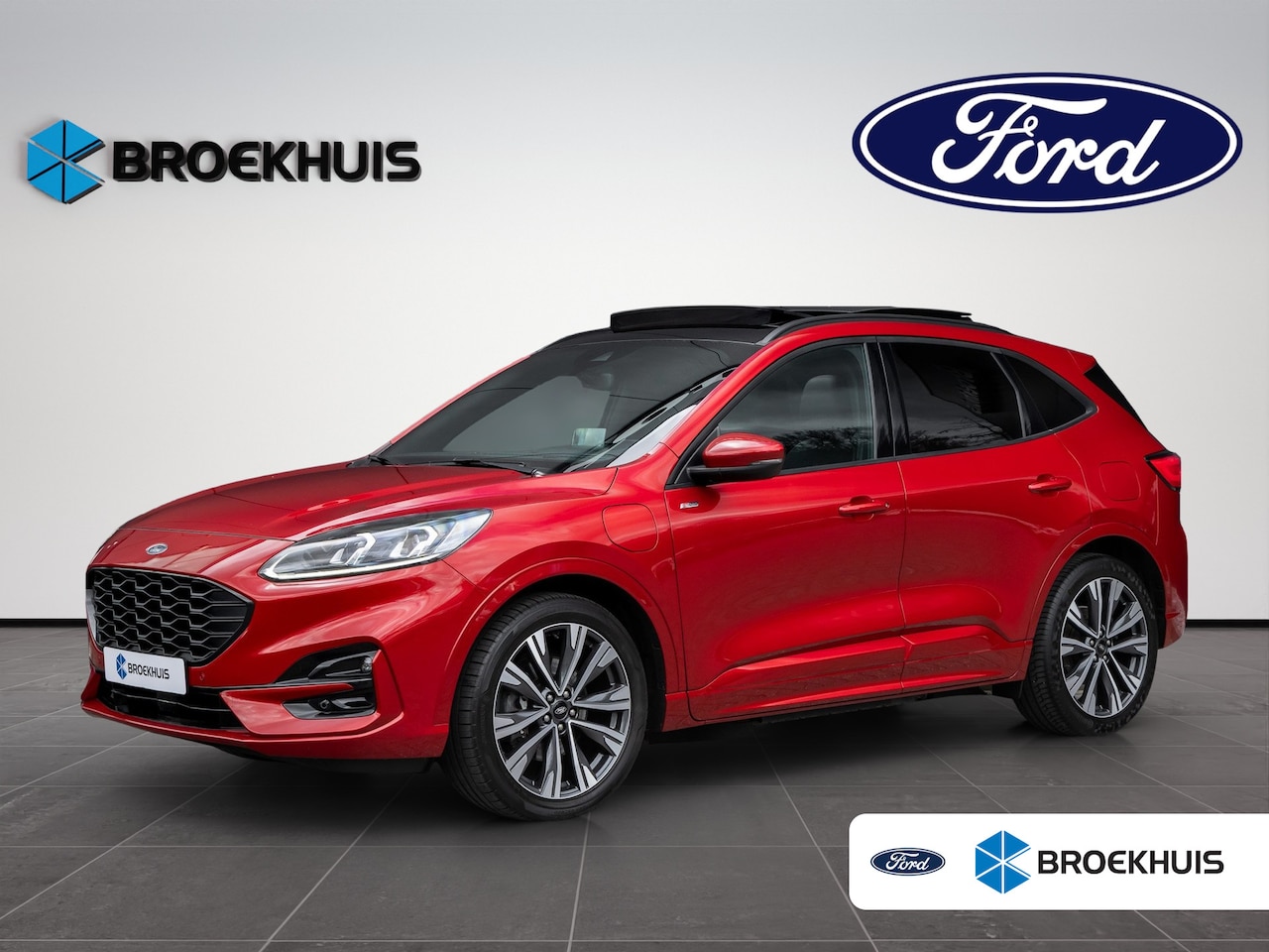 Ford Kuga - 2.5 PHEV ST-Line X 225pk | Pano-dak | B&O audio | 100% Dealer Onderhouden | Full adaptive - AutoWereld.nl
