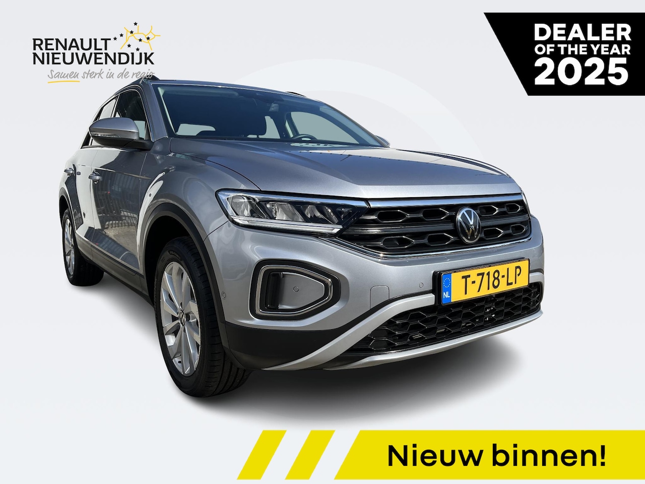 Volkswagen T-Roc - 1.5 TSI Life AUTOMAAT l CAMERA l PARKEERSENSOREN | LICHTMETALEN VELGEN 17 INCH - AutoWereld.nl