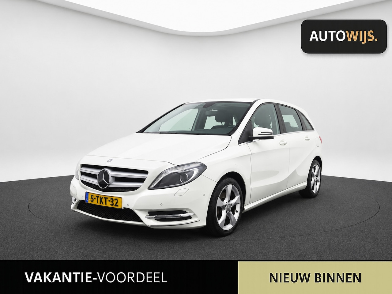 Mercedes-Benz B-klasse - 180 Ambition|AUT|NL AUTO|NAVI|122PK|LED|2e EIG|GOED ONDERHOUDEN - AutoWereld.nl