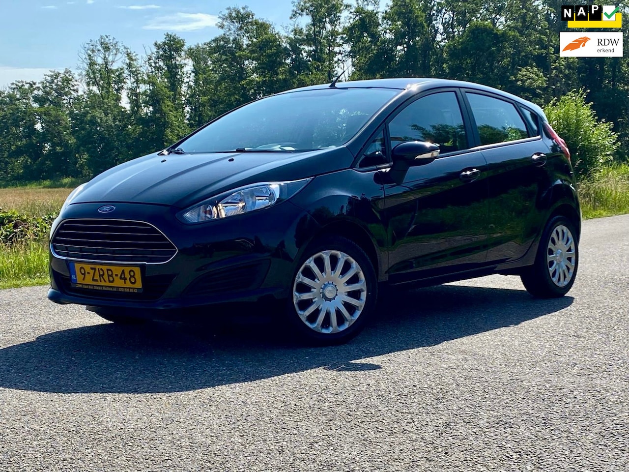 Ford Fiesta - 1.0 Style Airco Naviagtie Cruise Control Perfect Onderhouden NAP - AutoWereld.nl