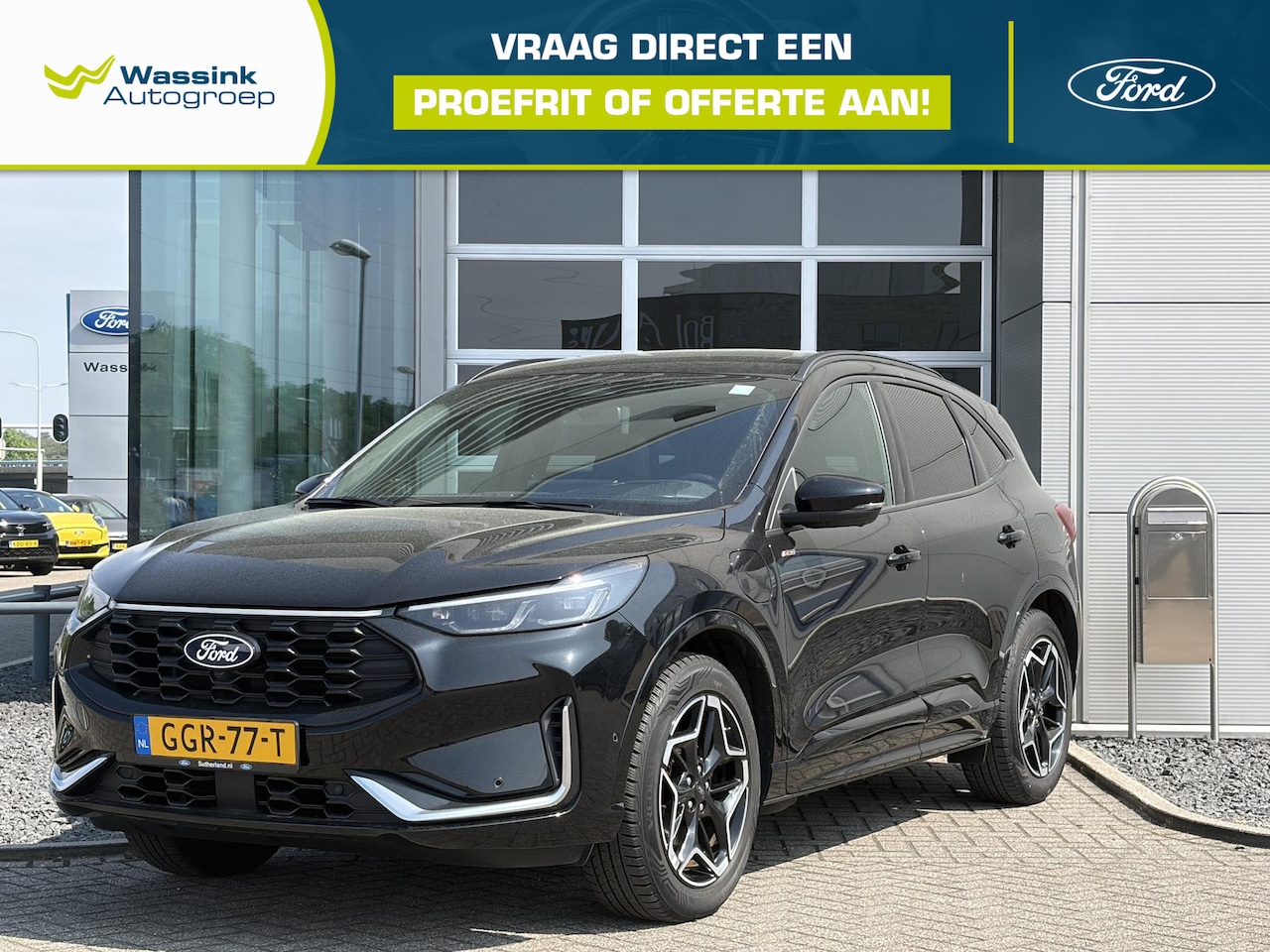 Ford Kuga - 2.5 PHEV 243pk e-CVT ST-Line X | Navigatie | Climate control | trekhaak wegklapbaar | Adap - AutoWereld.nl