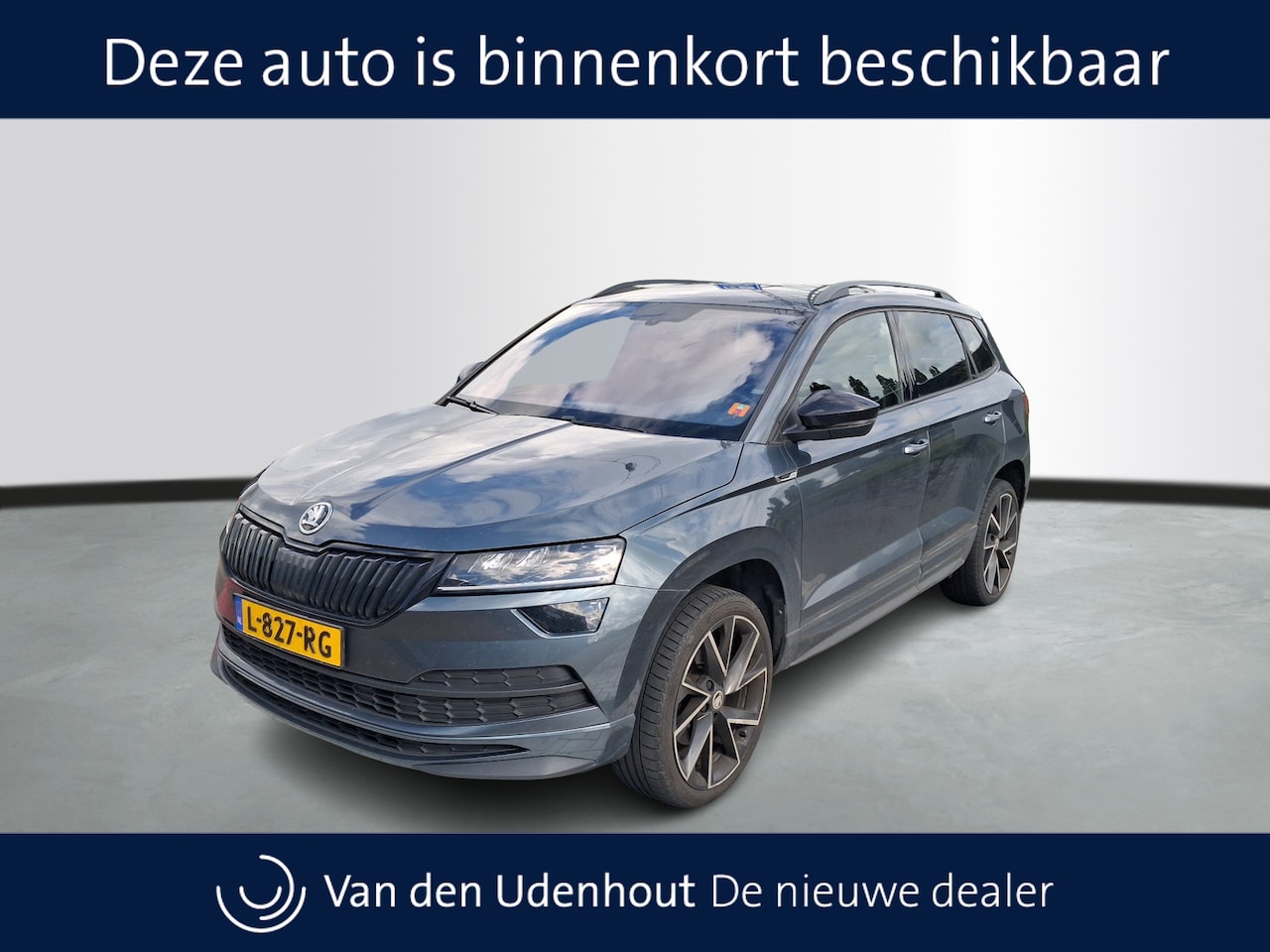 Skoda Karoq - 1.5 TSI 150pk Sportline Business DSG / Navigatie / Stoel+Stuurverwarming / Camera - AutoWereld.nl