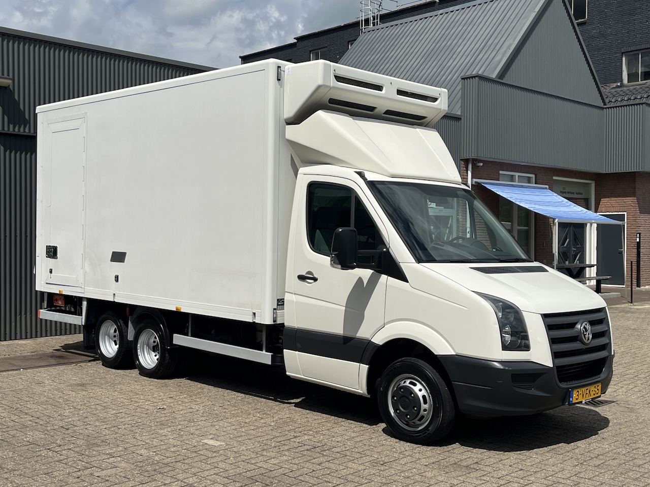 Volkswagen Crafter - 50 2.5 TDI L2 Marge Clixstar combinatie Laadklep Koeling Bakwagen Zijdeur Koel 3-Persoons - AutoWereld.nl