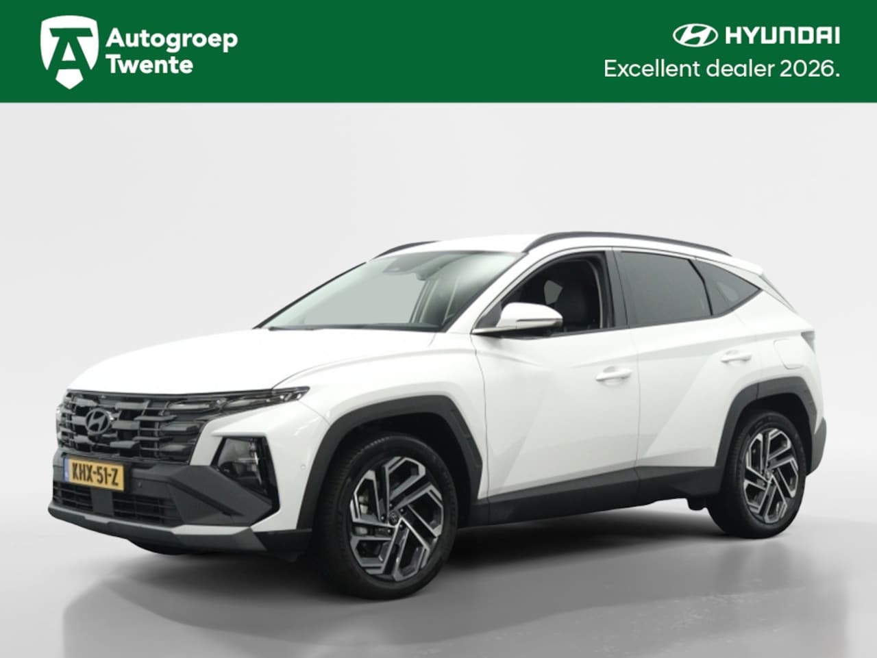 Hyundai Tucson - 1.6 T-GDI HEV Premium Facelift | Trekhaak | Leder | Navigatie | - AutoWereld.nl