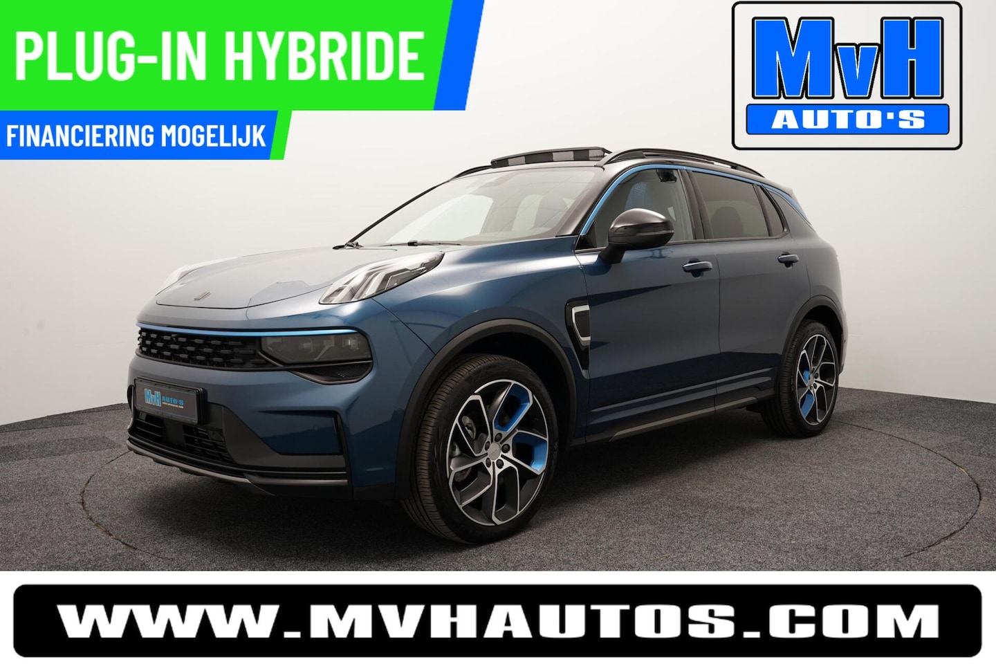 Lynk & Co 01 - 1.5 Plug-in Hybride|ZWARTE.HEMEL|360ºCAM|PANO - AutoWereld.nl