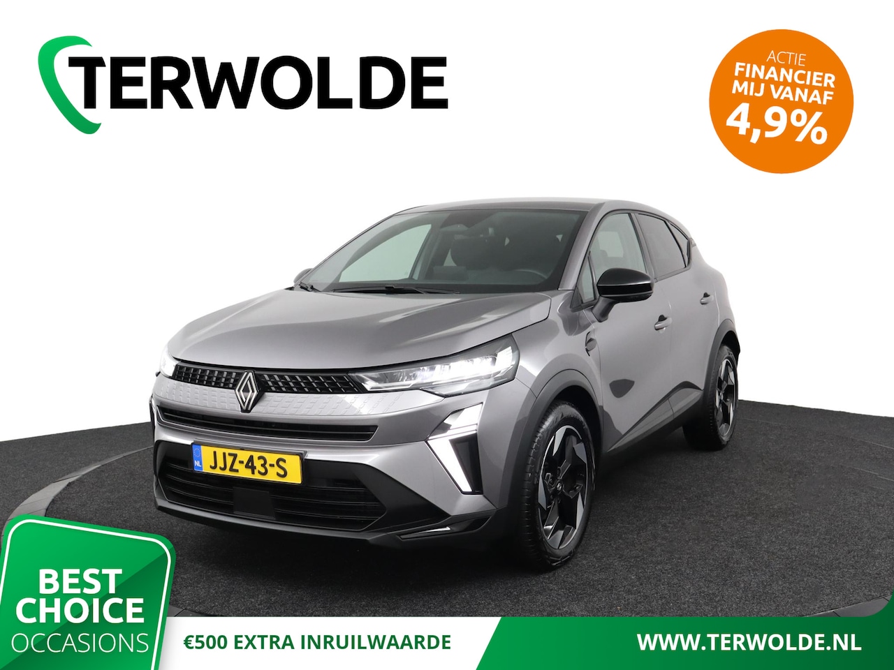Renault Captur - techno mild hybrid 160 EDC | AUTOMAAT | Adapt. Cruise | Stoel- & Stuurverw. | Parkeercamer - AutoWereld.nl