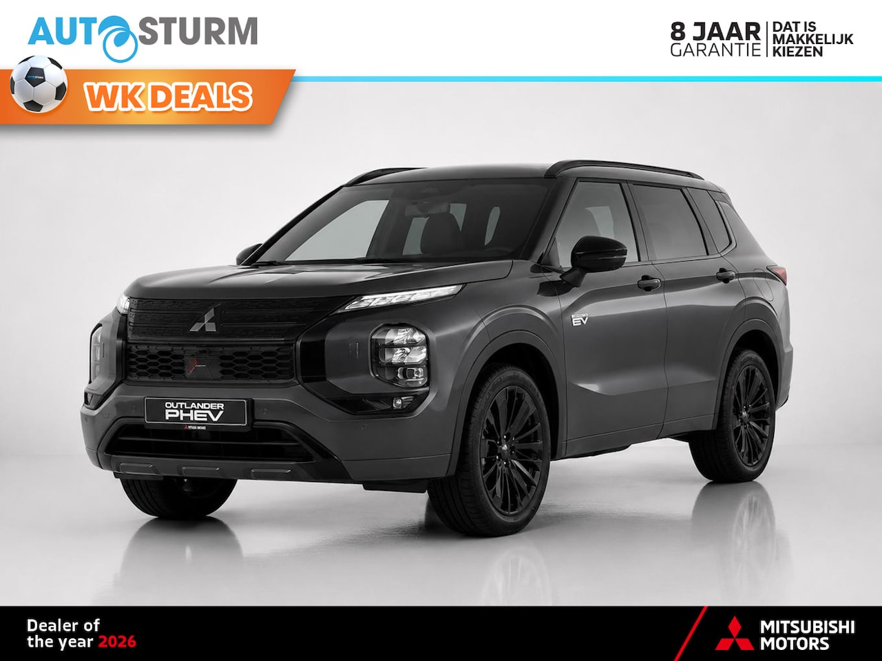 Mitsubishi Outlander - 2.4 PHEV Black Edition 2.4 PHEV Black Edition - AutoWereld.nl