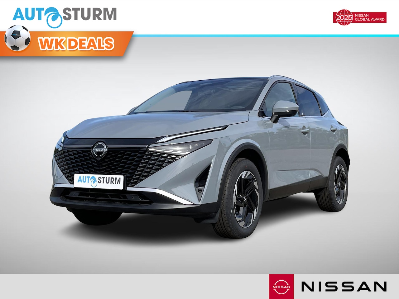 Nissan Qashqai - 1.3 MHEV N-Connecta Panoramadak + Cold Pack - AutoWereld.nl