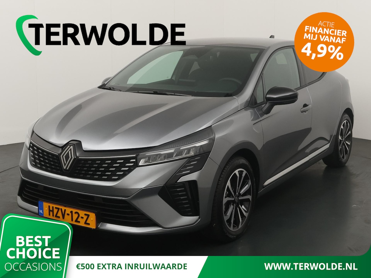 Renault Clio - techno full hybrid E-Tech 145 | Groot Navigatie | Stoel- & Stuurverw. | Climate Control | - AutoWereld.nl