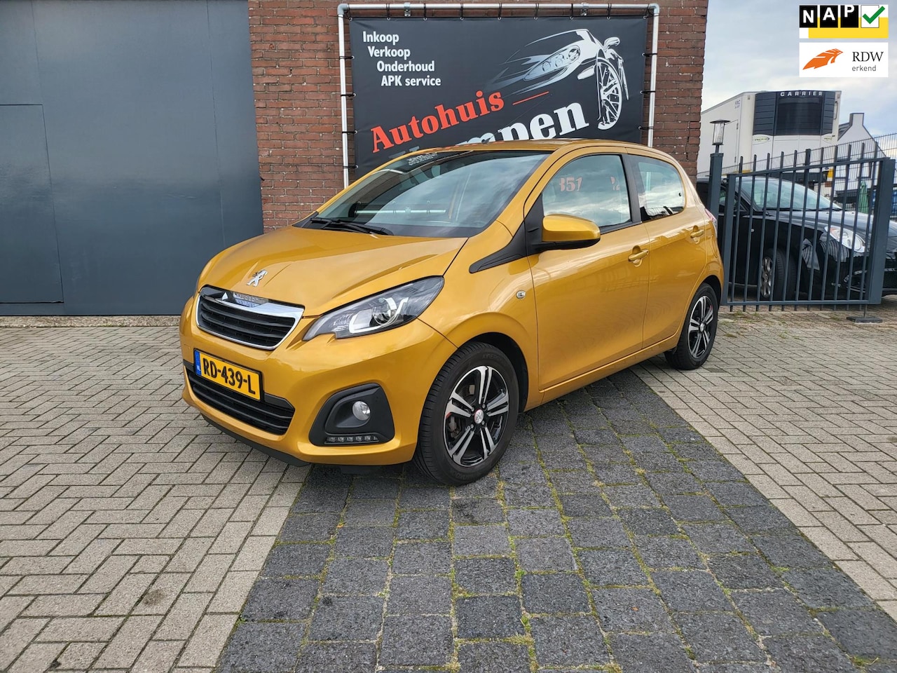 Peugeot 108 - 1.0 e-VTi Allure TOP! 1.0 e-VTi Allure TOP! - AutoWereld.nl