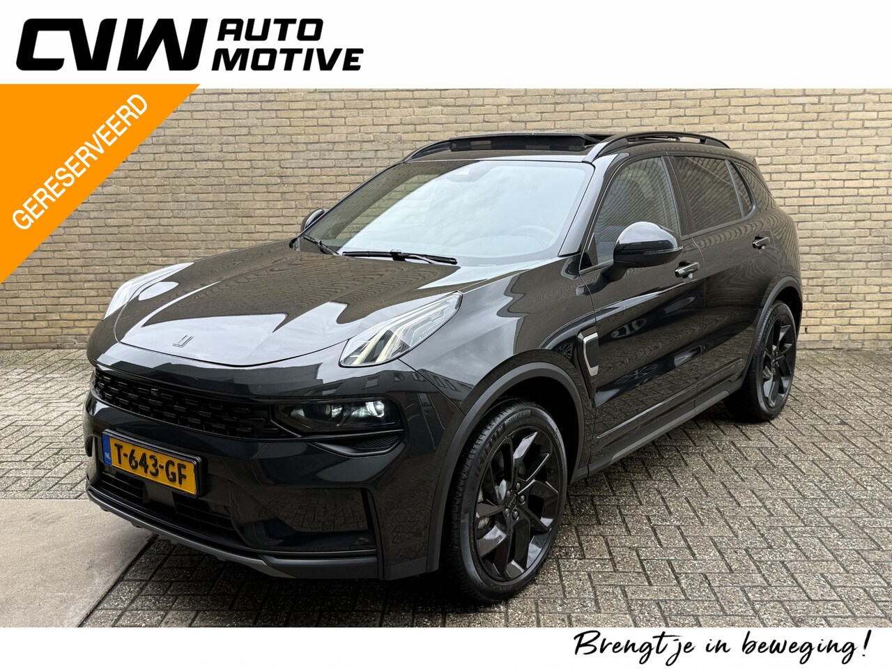 Lynk & Co 01 - 1.5 PHEV 261pk | Black | Zwarte hemel | 360 camera | Rolhoes | Panoramadak | Adaptieve cru - AutoWereld.nl