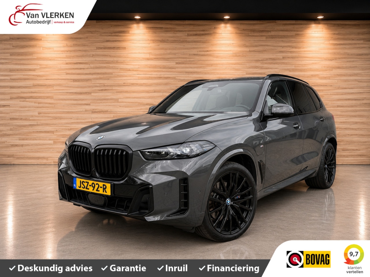 BMW X5 - xDrive50e M SPORT PANO HEAD UP 22`` DRAVITGRAU - AutoWereld.nl