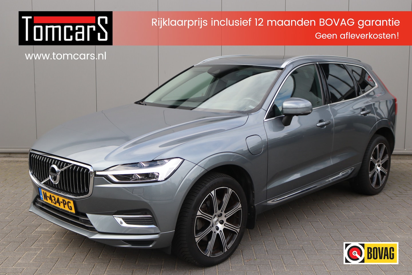 Volvo XC60 - 2.0 T8 Twin Engine AWD Inscription Pano-dak/Trekhaak/Memory-stoel/360-camera/Stoelverwarmi - AutoWereld.nl