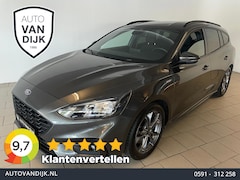 Ford Focus Wagon - 1.0 EcoBoost Hybrid ST Line Business ECC NAVI CRUISE APPLE CARPLAY TREKHAAK SPORTSTOELEN