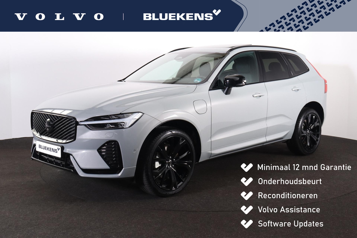 Volvo XC60 - T8 Recharge AWD Plus Black Edition - Panorama/schuifdak - IntelliSafe Assist & Surround - - AutoWereld.nl