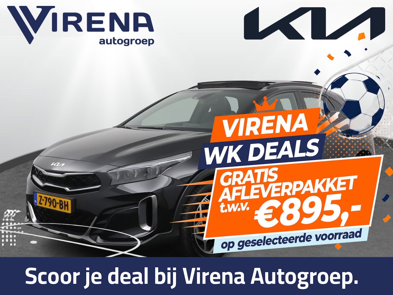 Kia XCeed - 1.5 T-GDi GT-Line - Panorama dak - Stoel/Stuur verwarming - Navigatie - Climate Control - - AutoWereld.nl