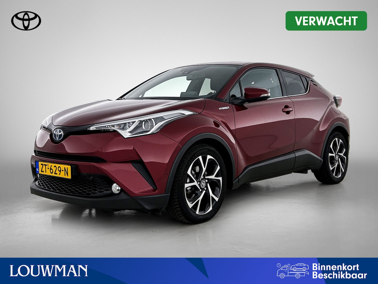 Toyota C-HR - 1.8 Hybrid Style | Dealer onderhouden | Dodehoek detectie | JBL | Parkeersensoren voor+ach - AutoWereld.nl