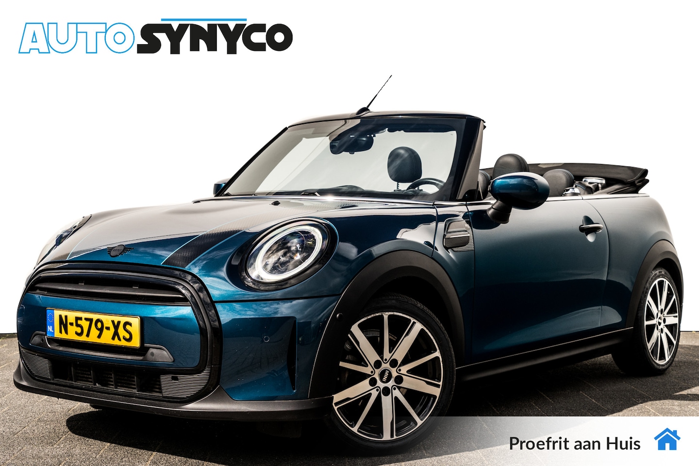 MINI Cabrio - Mini 1.5 Cooper Sidewalk Edition | LED | Leder | Camera | Stoelverwarming | Cruise - AutoWereld.nl