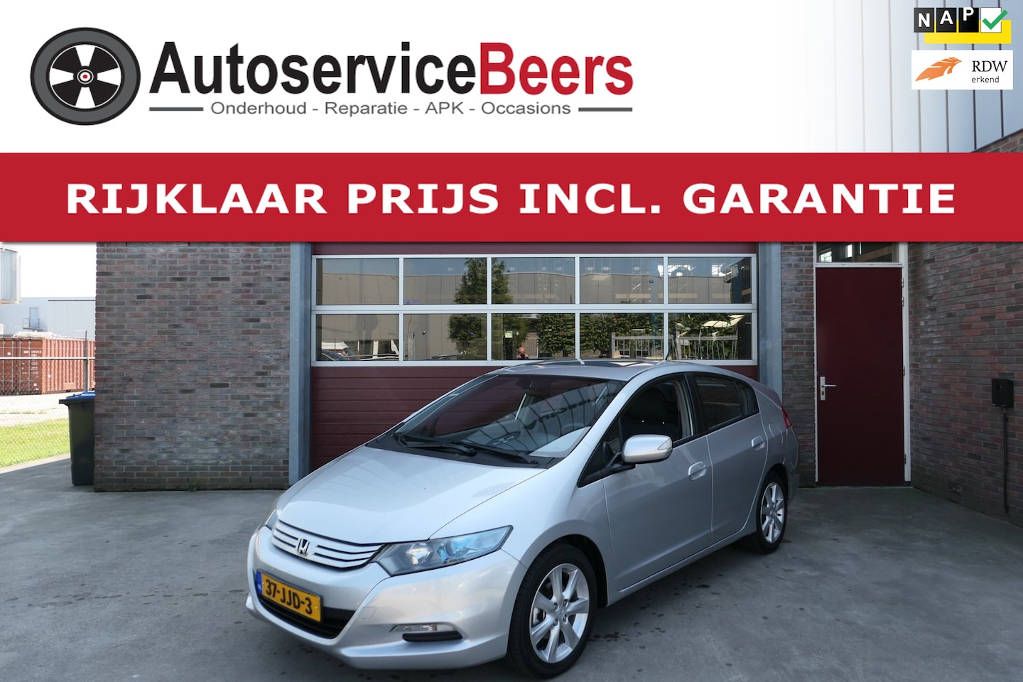 Honda Insight - 1.3 Elegance 1.3 Elegance, Zeer Netjes, Topstaat !, PDC, Climate, Cruise, Automaat, Rijklaarprijs incl. - AutoWereld.nl