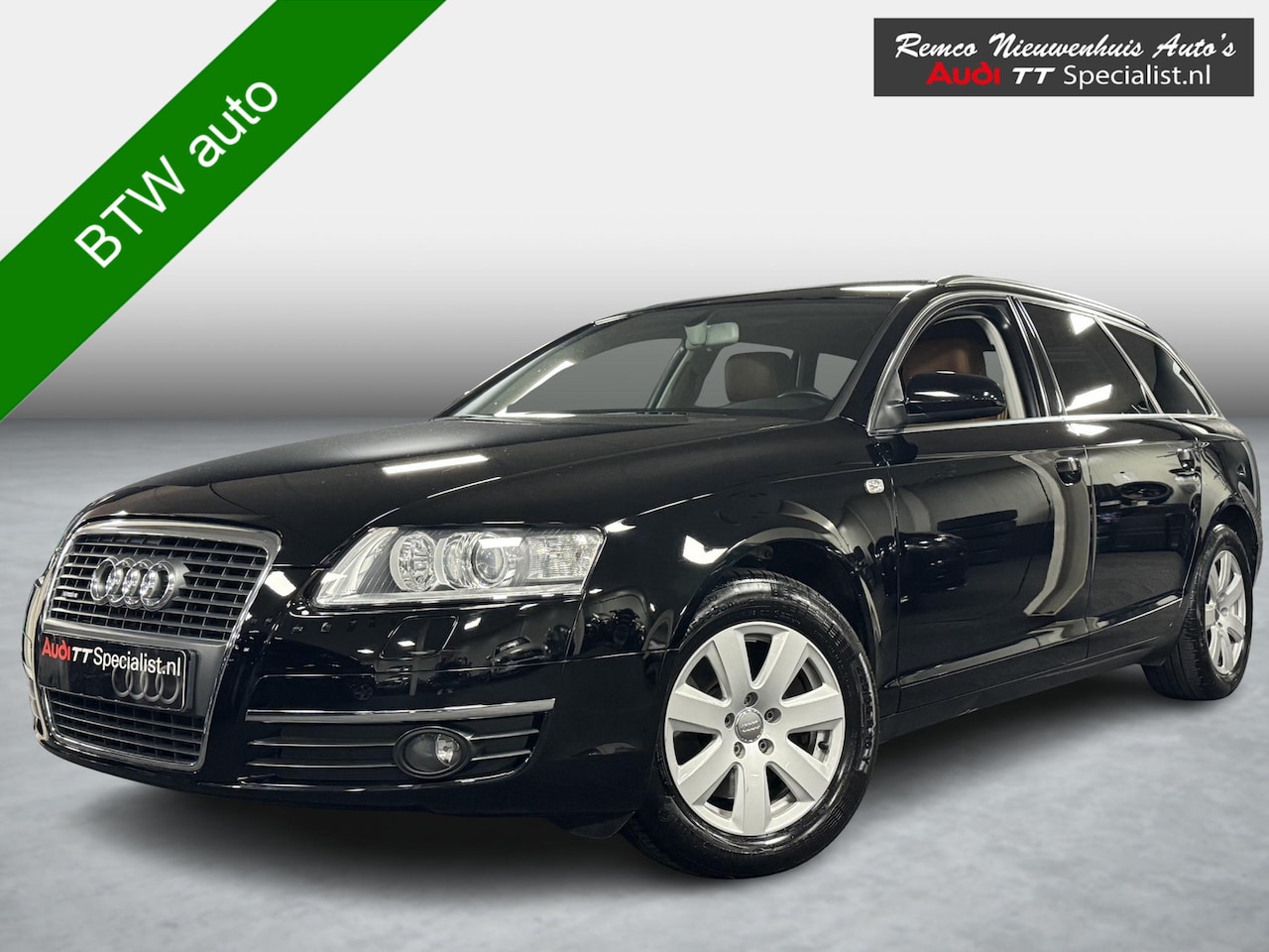 Audi A6 Avant - 2.8 FSI quattro Pro Line Btw Auto Bruin Leder - AutoWereld.nl