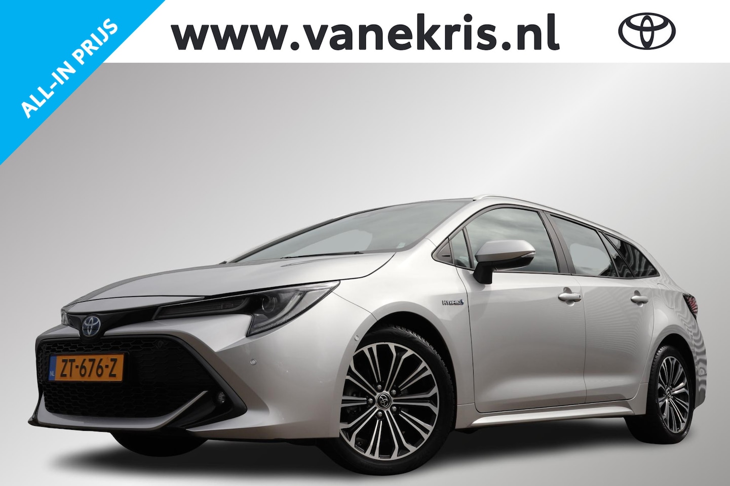Toyota Corolla Touring Sports - 1.8 Hybrid Style 1.8 Hybrid Style, HUD, LM Velgen, Climate control, Cruise control, Lane assist! - AutoWereld.nl