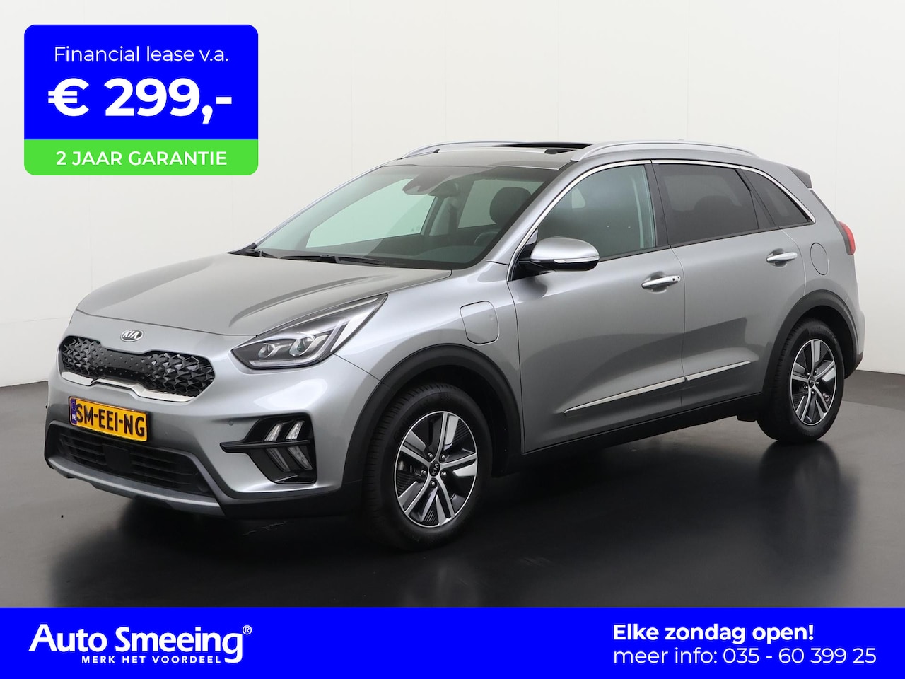 Kia Niro - 1.6 GDi PHEV ExecutiveLine | Schuifdak | Stoelventilatie | Leder | Plug in | Zondag Open! - AutoWereld.nl