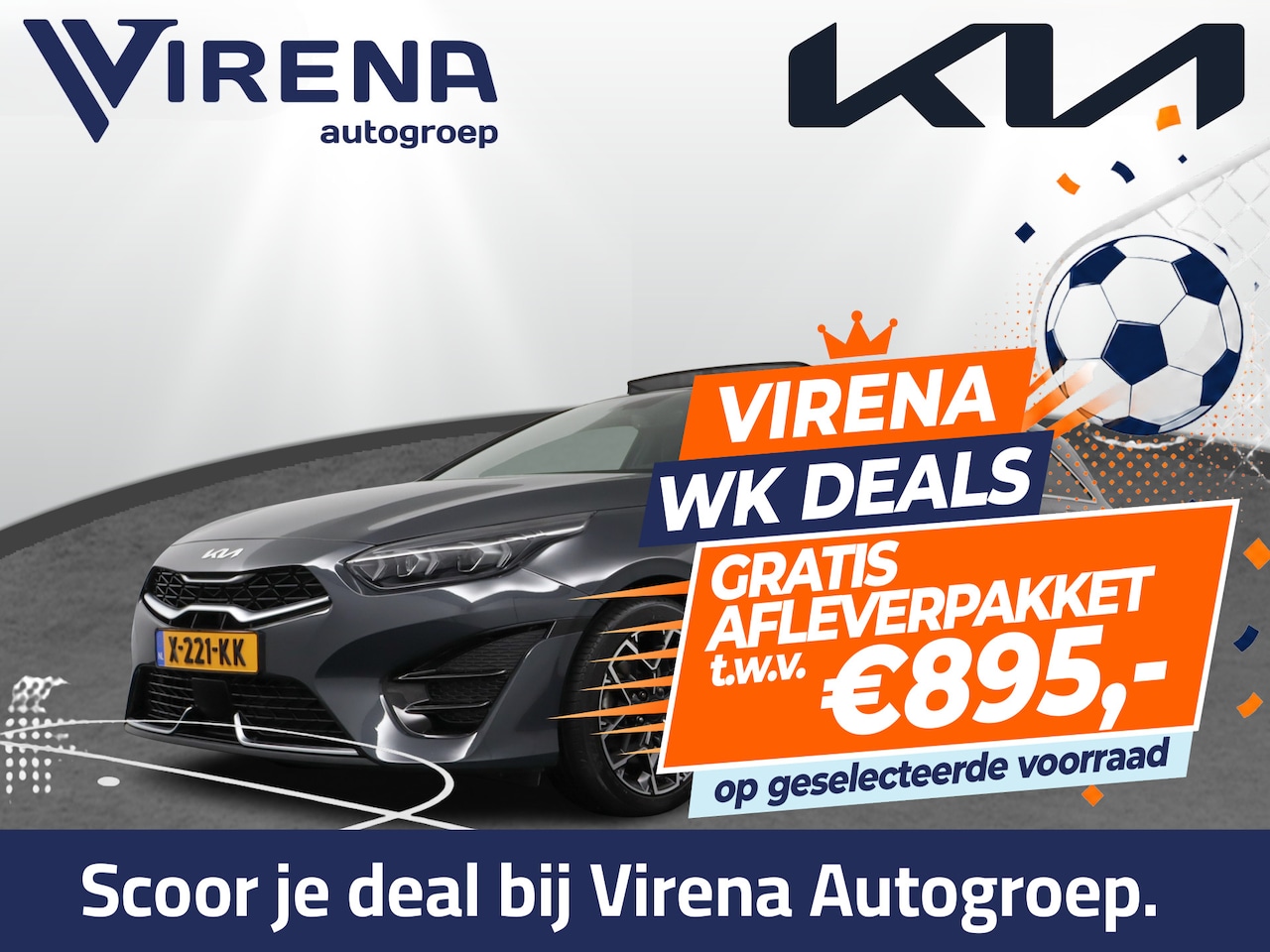 Kia Cee'd Sportswagon - Ceed 1.5 T-GDi GT-Line Automaat - Automatische achterklep - Keyless entry - Achteruitrij c - AutoWereld.nl