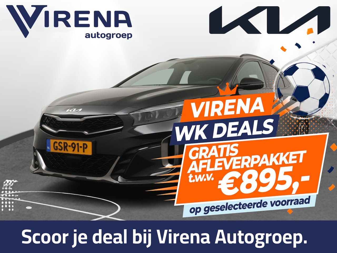 Kia XCeed - 1.5 T-GDi GT-Line - Stoel/Stuur verwarming - Keyless entry - Schuif/kantel dak - Achteruit - AutoWereld.nl