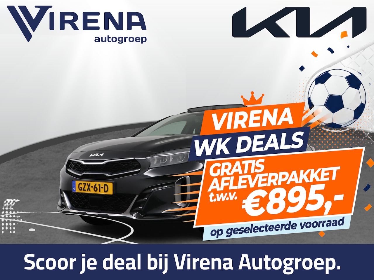 Kia XCeed - 1.5 T-GDi GT-Line - Automaat - Panorama dak - Stoel/Stuur verwarming - Navigatie - Climate - AutoWereld.nl