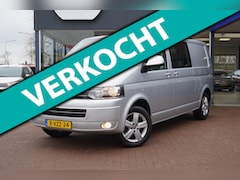 Volkswagen Transporter - 2.0 TDI L2H1 DC Comfortline | Dubbel Cabine | Automaat | Airco | Elek. Pakket | LM Velgen