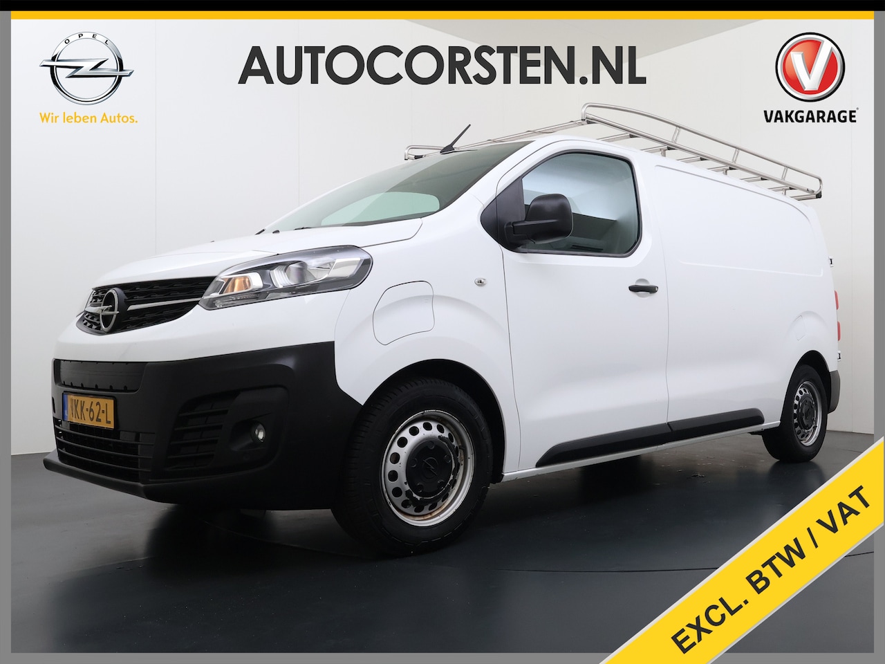 Opel Vivaro-e - L2H1 75kWh Autom. 3-Persoons 360°Camera Navi Imperiaal Trekhaak Apple Carplay Android Auto - AutoWereld.nl
