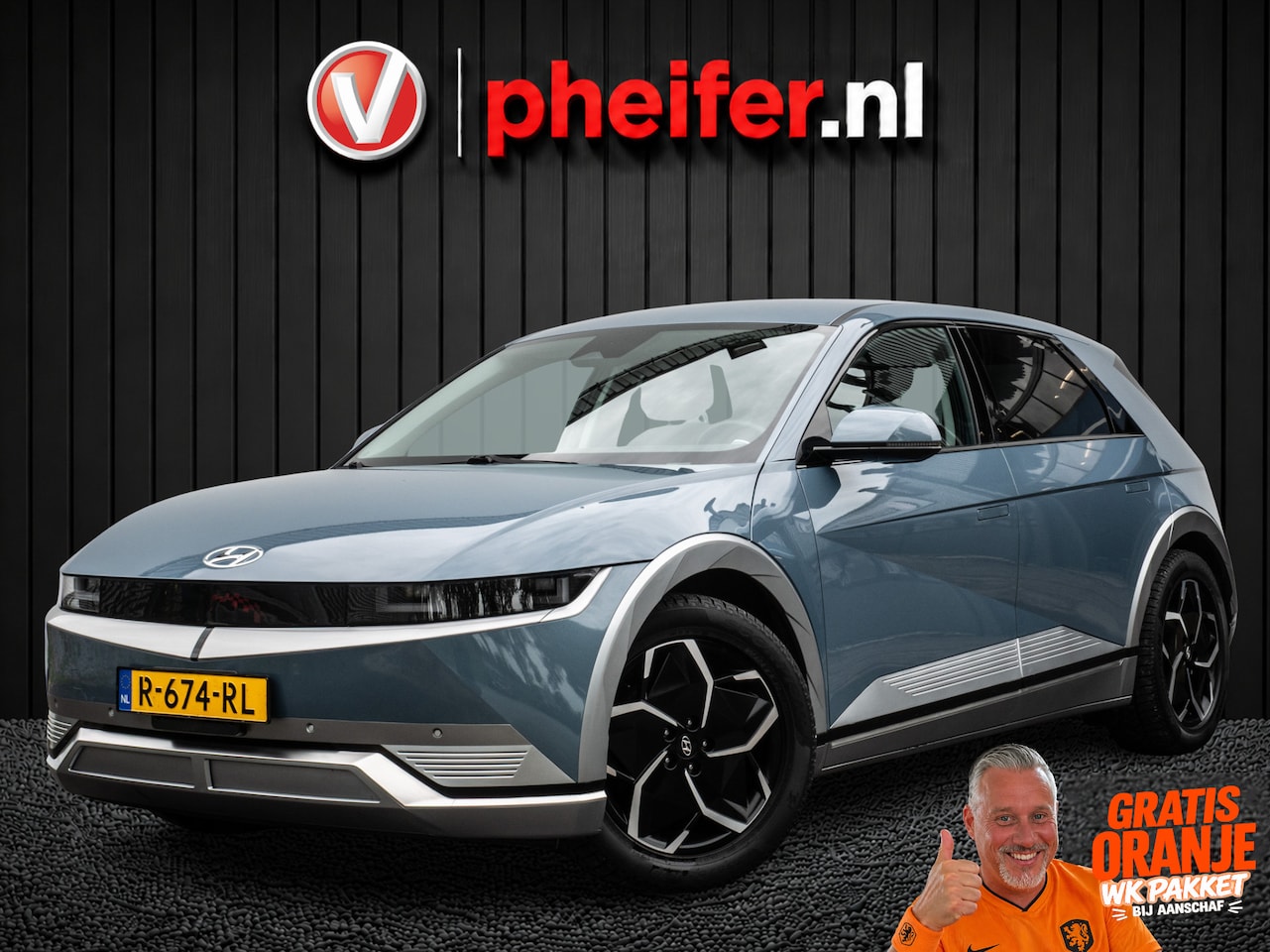 Hyundai IONIQ 5 - Connect 73kWh SOH 100% Trekhaak/ Camera/ Warmtepomp/ Navigatie/ Carplay/ Blindspot/ Adapt. - AutoWereld.nl