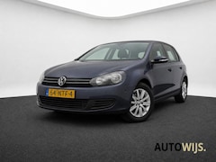 Volkswagen Golf - 1.4 TSI Comfortline|AUT|122PK|LEDER|NL AUTO|116DKM|TREKHAAK