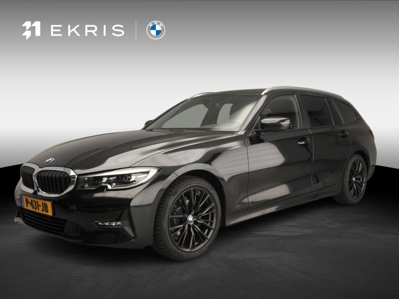 BMW 3-serie Touring - 318i Handbak !!| LED | Leder | Navigatie | Sportstoelen | Stoelverwarming | Chrome line | - AutoWereld.nl