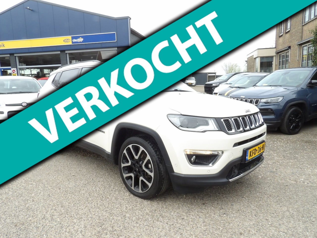 Jeep Compass - 1.4 MultiAir Limited / Trekhaak / Rijklaarprijs - AutoWereld.nl