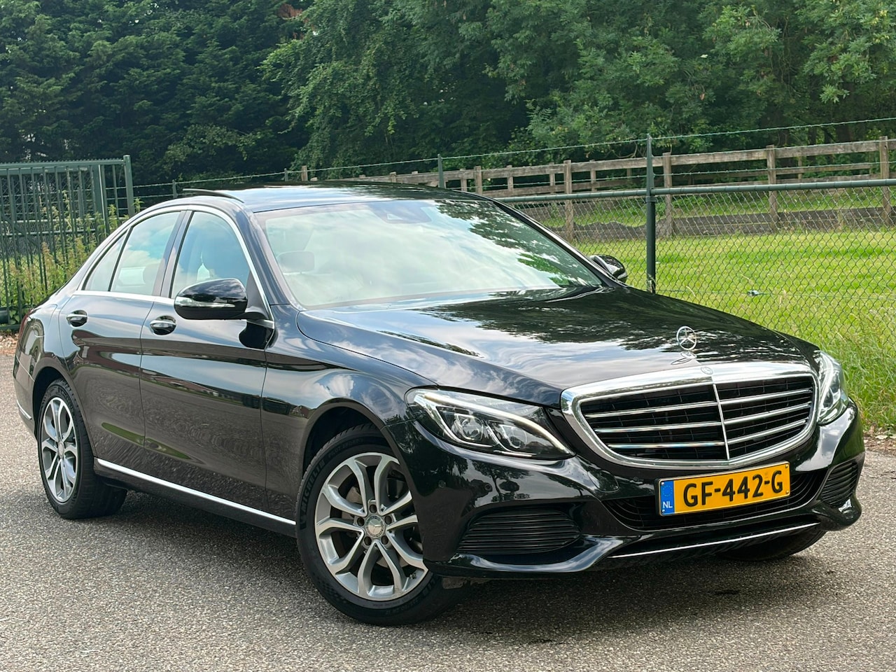Mercedes-Benz C-klasse - 180 Ambition /Pano/Xenon/Automaat/Navi/ - AutoWereld.nl