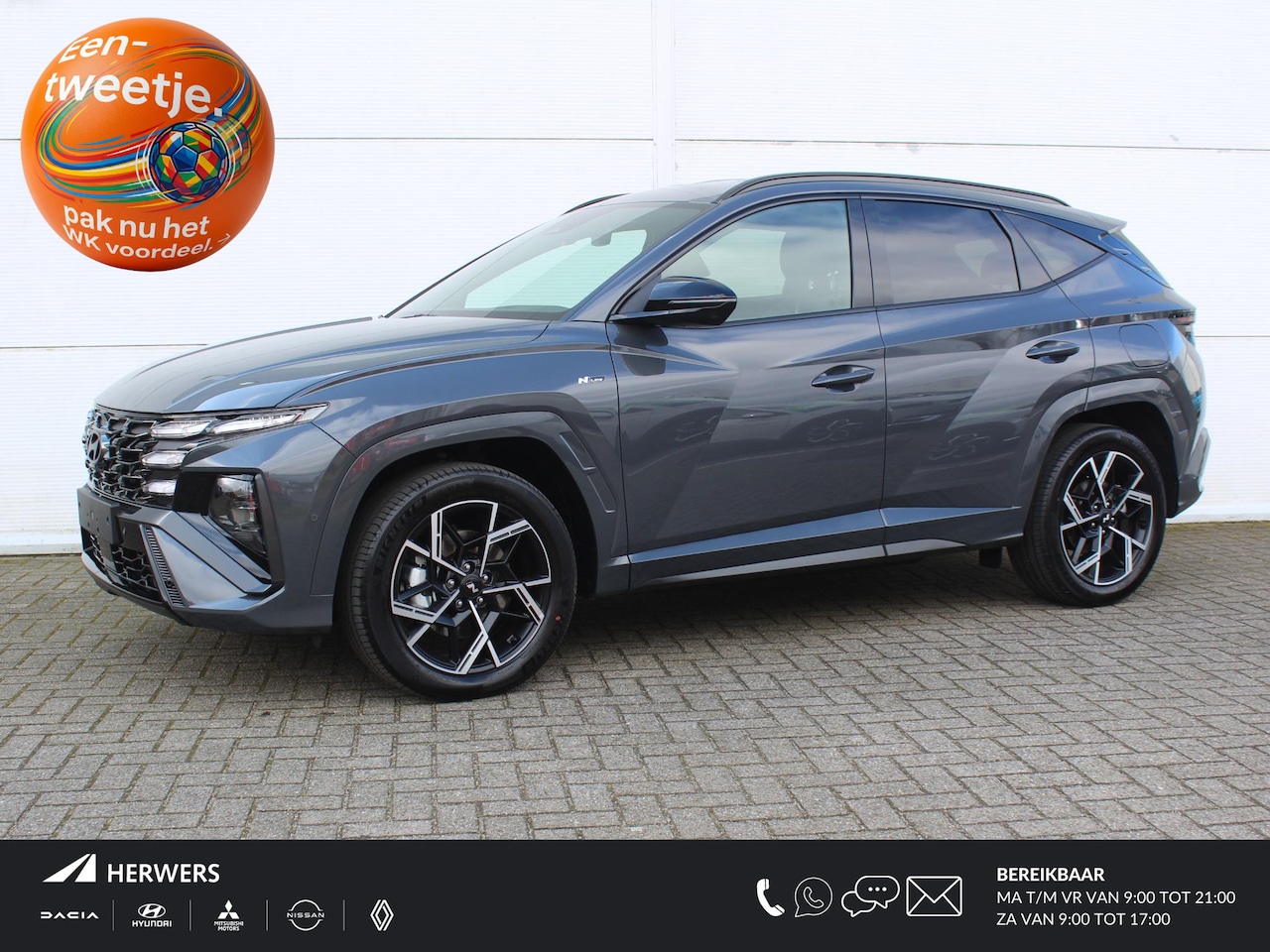 Hyundai Tucson - 1.6 T-GDI PHEV N Line Sky / €5000,- Voordeel / Panoramadak / Stoelverkoeling / Stoelverwar - AutoWereld.nl