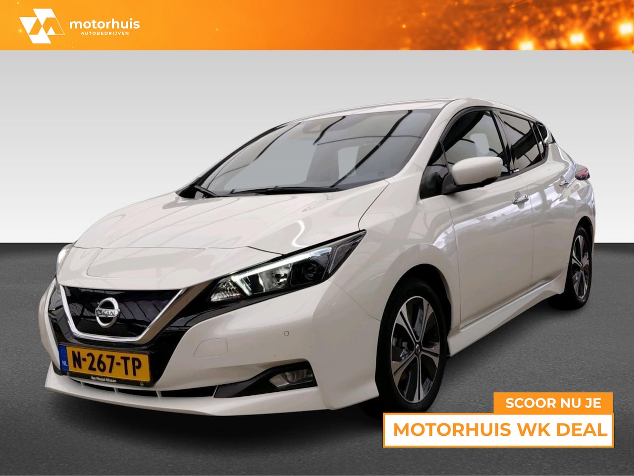 Nissan LEAF - N-Connecta | Achterbank in delen neerklapbaar | Achteruitrij assistent | Alarm klasse 1(st - AutoWereld.nl