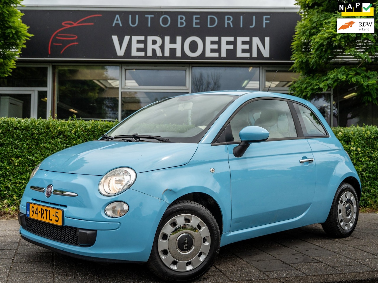 Fiat 500 - 1.2 Pop | AIRCO | ELEKTR RAMEN | NAP KM STAND | ORG NL | APK 2027 | LEDER - AutoWereld.nl
