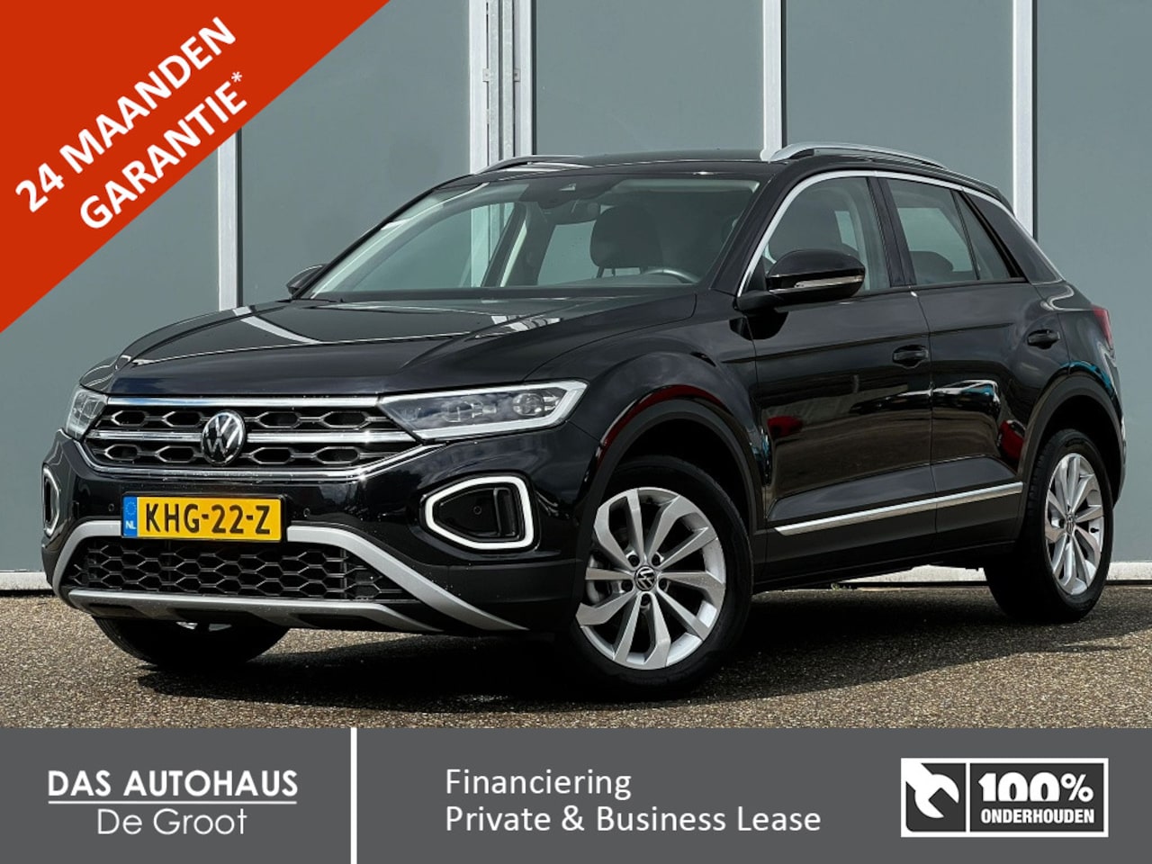 Volkswagen T-Roc - 1.0TSI 115pk Style | ACC | IQ.Light | Climate | Carplay | Alcant - AutoWereld.nl