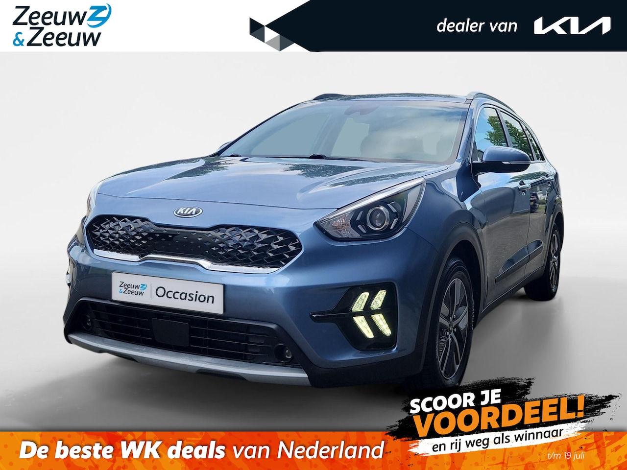 Kia Niro - 1.6 GDi Hybrid DynamicLine | !e eigenaar | Dealeronderhouden | Carplay | Camera | Adap Cru - AutoWereld.nl